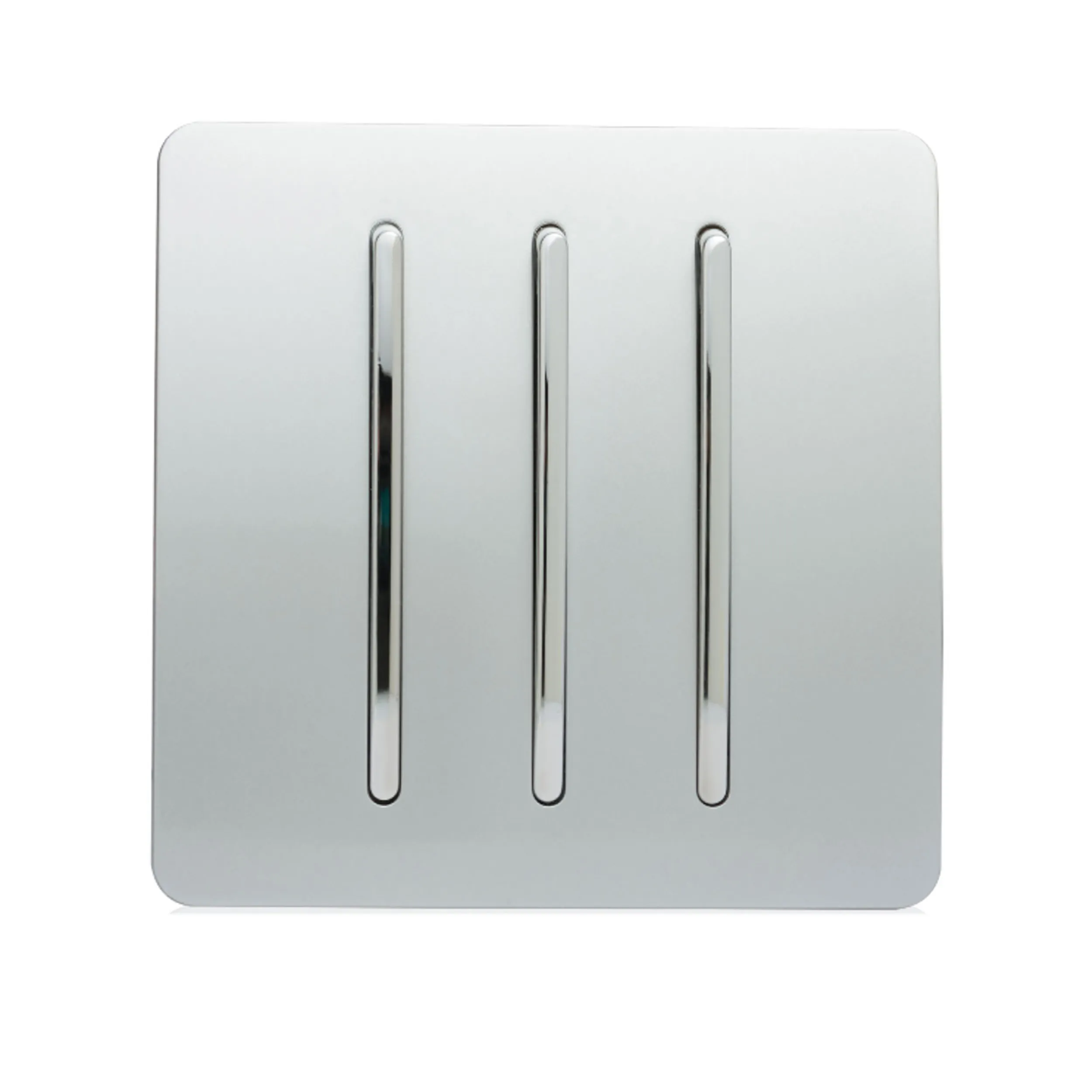 ART-SS6SI  3 Gang 2 Way 10 Amp Rocker Silver